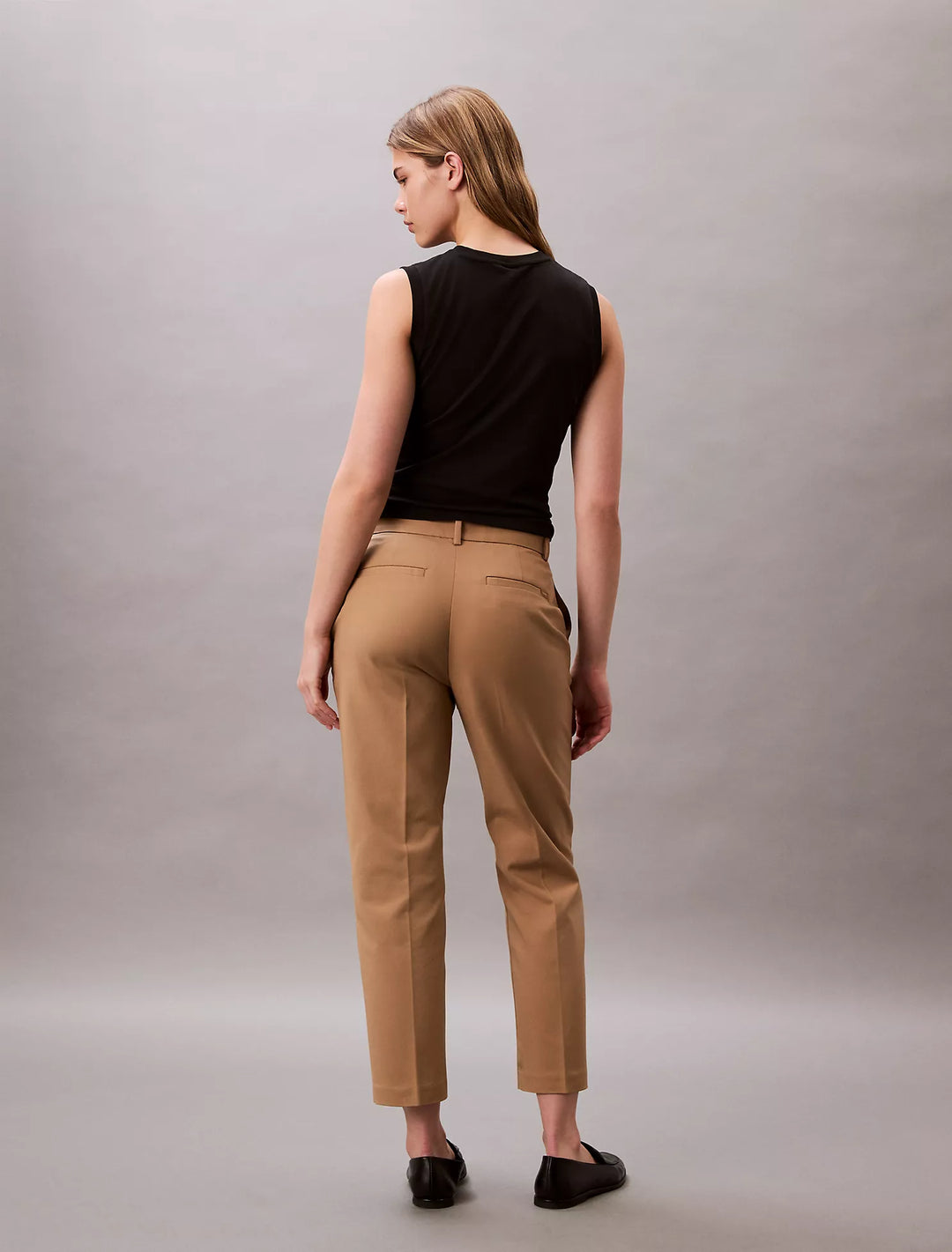 Calvin Klein Cotton Stretch Straight Fit Chino Pants