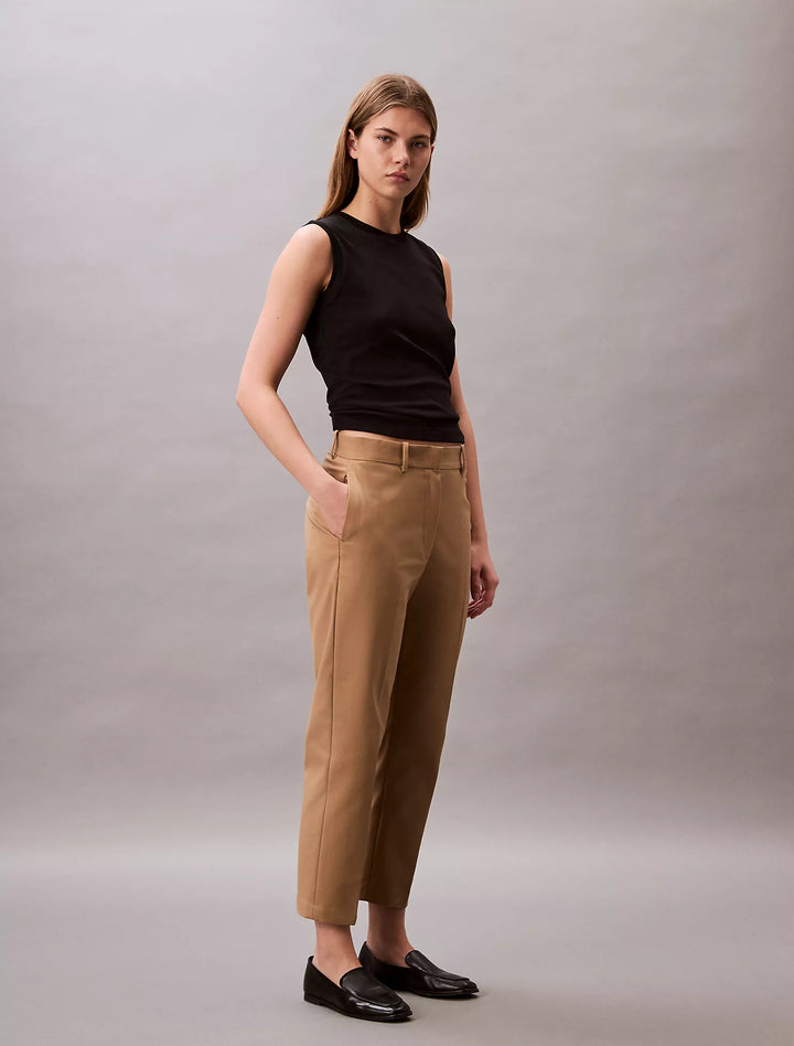 Calvin Klein Cotton Stretch Straight Fit Chino Pants