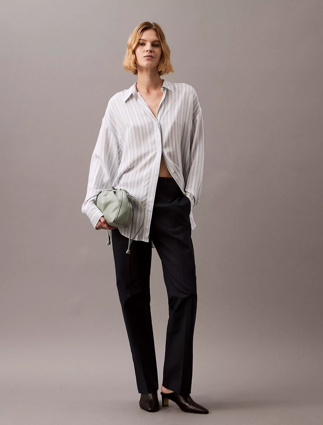 Calvin Klein Cotton Stretch Straight Fit Chino Pants