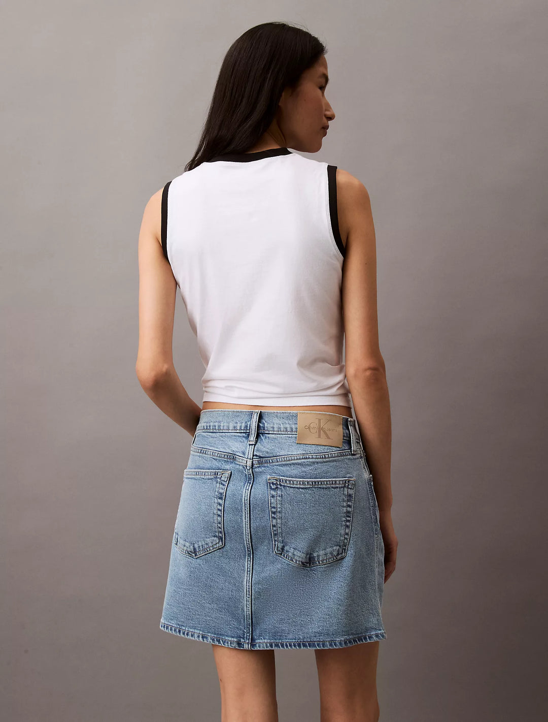 Calvin Klein Denim Mini Skirt