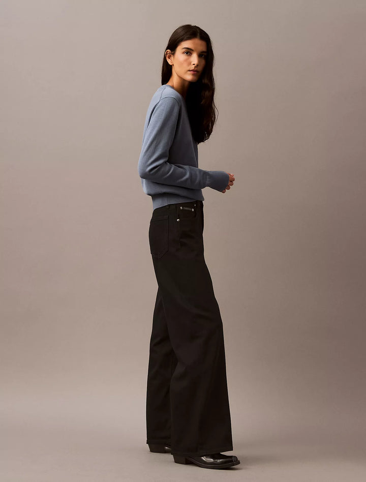 Calvin Klein Ultra High Rise Wide Leg Fit Jeans