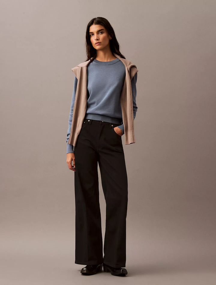 Calvin Klein Ultra High Rise Wide Leg Fit Jeans