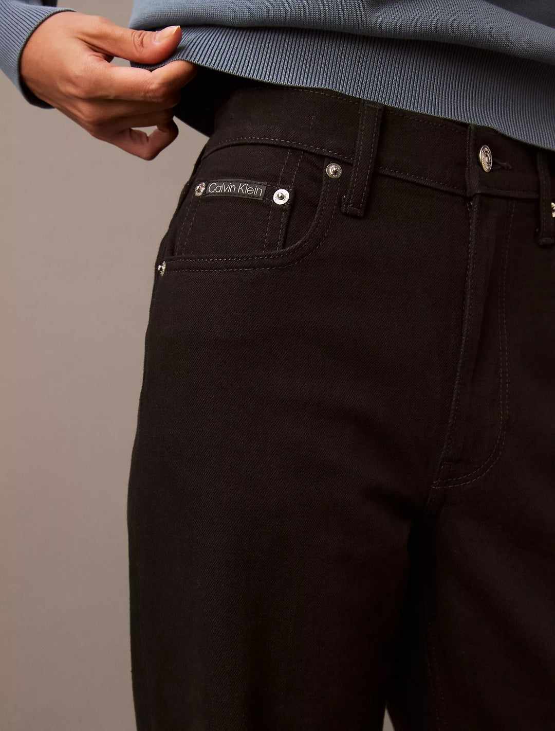 Calvin Klein Ultra High Rise Wide Leg Fit Jeans