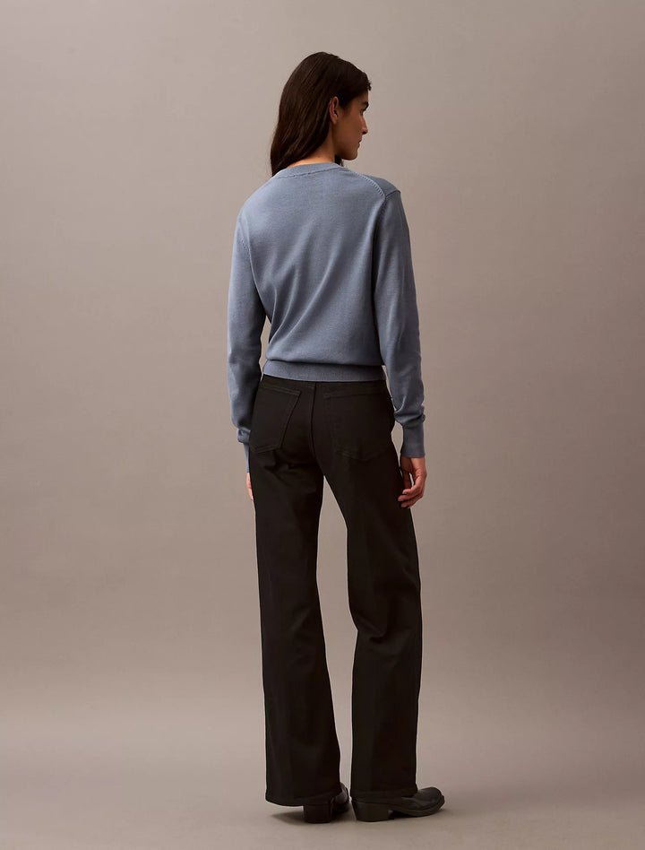 Calvin Klein Ultra High Rise Wide Leg Fit Jeans