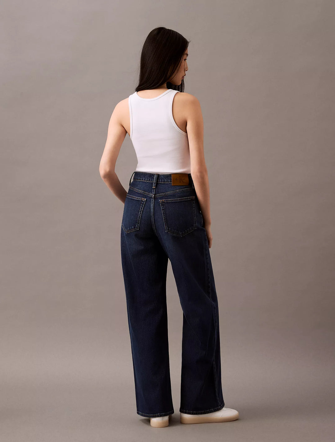 Calvin Klein Ultra High Rise Wide Leg Fit Jeans