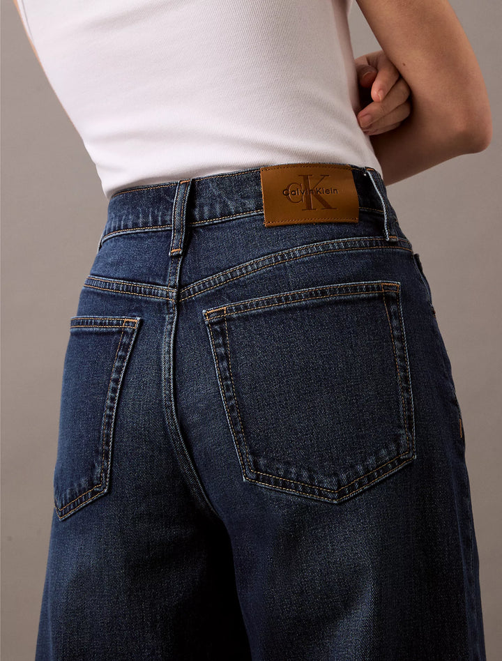 Calvin Klein Ultra High Rise Wide Leg Fit Jeans