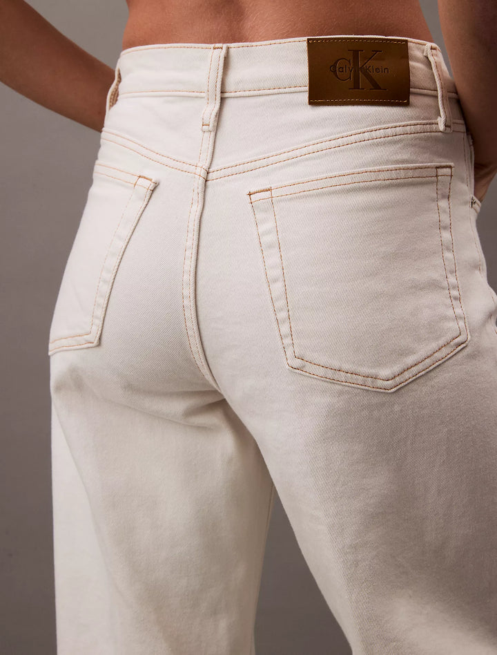 Calvin Klein Ultra High Rise Wide Leg Fit Jeans