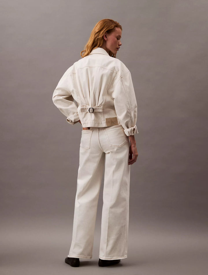 Calvin Klein Ultra High Rise Wide Leg Fit Jeans