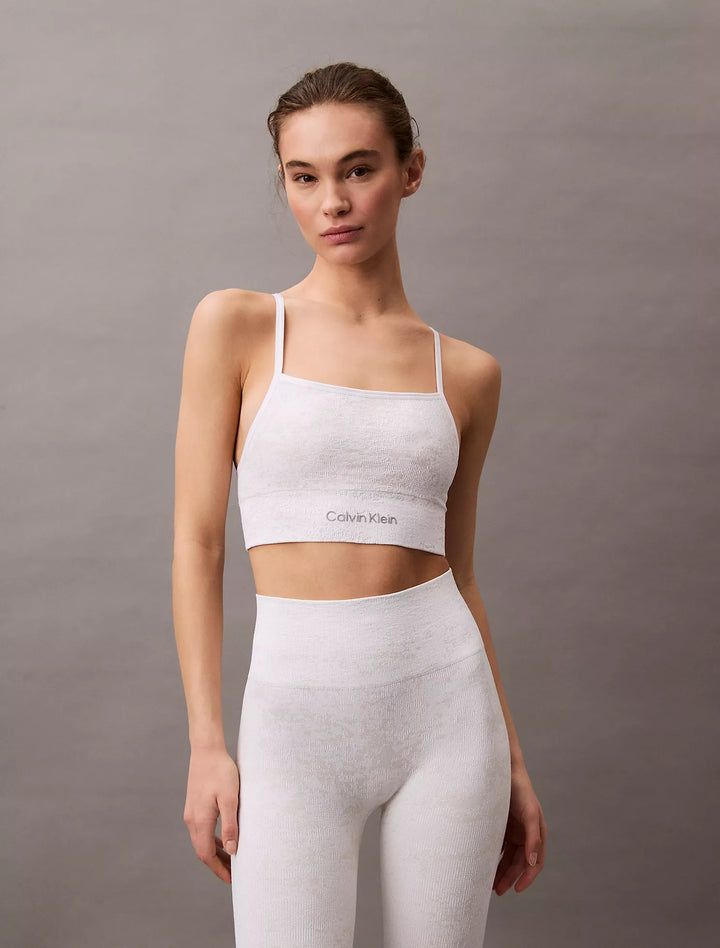 Calvin Klein CK Sport Seamless Print Sports Bra