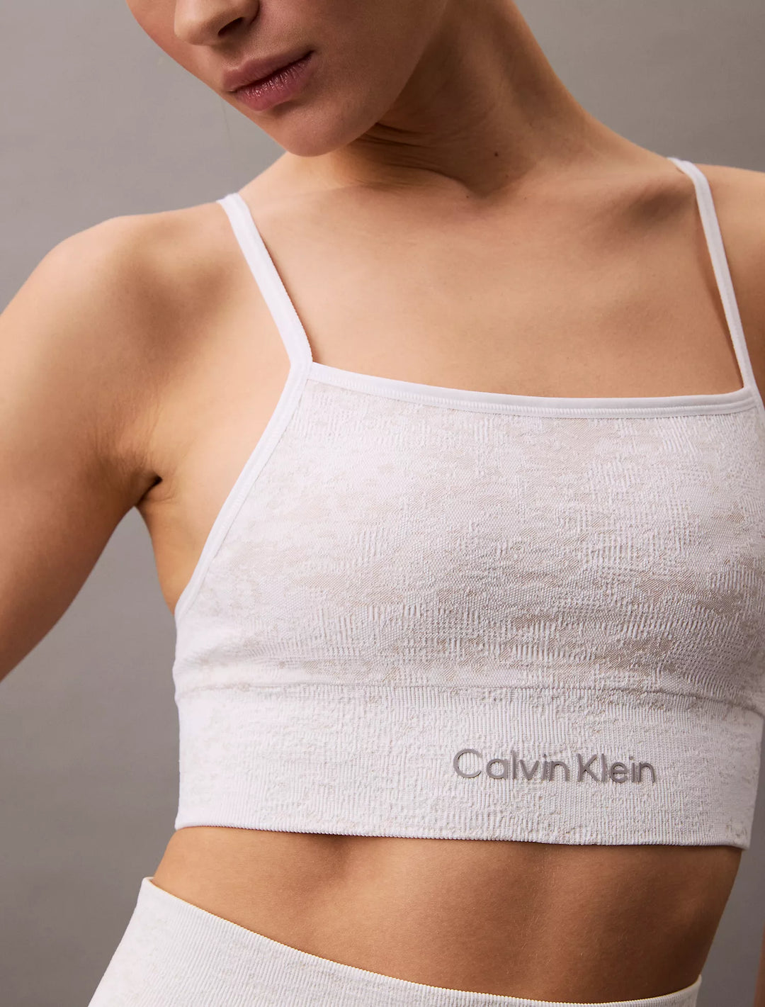 Calvin Klein CK Sport Seamless Print Sports Bra
