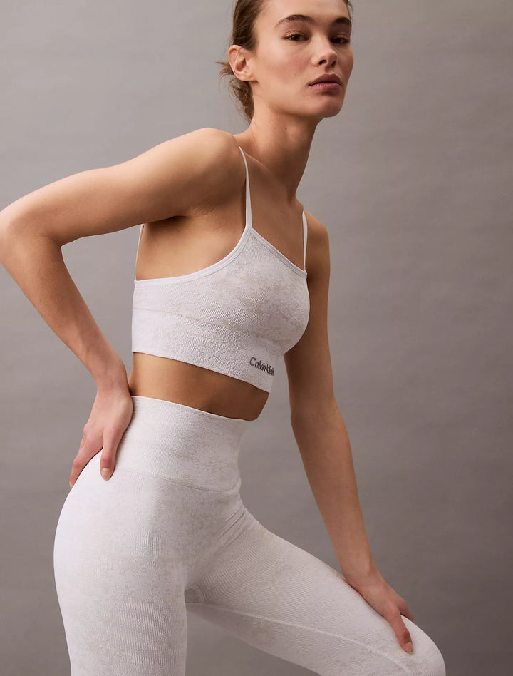 Calvin Klein CK Sport Seamless Print Sports Bra