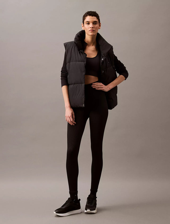 Calvin Klein Rib Sport Medium Impact Sports Bra