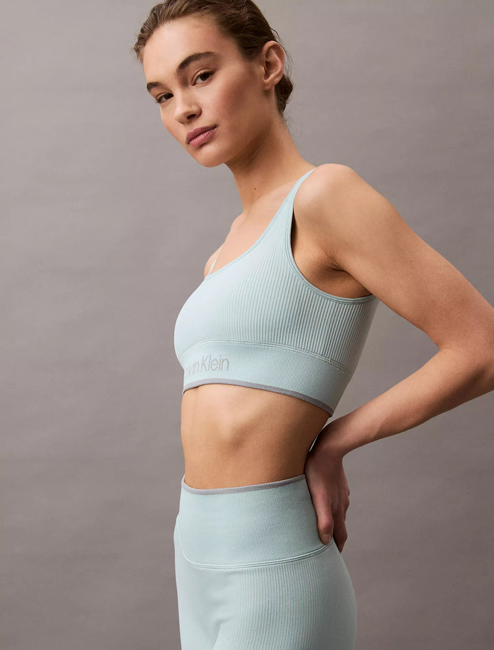 Calvin Klein Rib Sport Medium Impact Sports Bra
