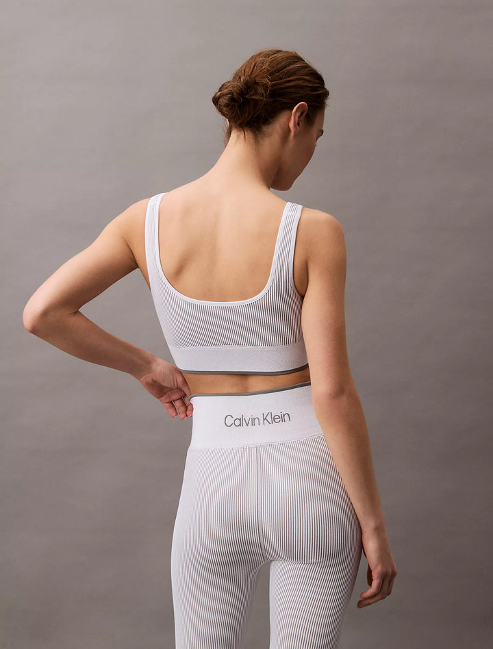 Calvin Klein Rib Sport Medium Impact Sports Bra