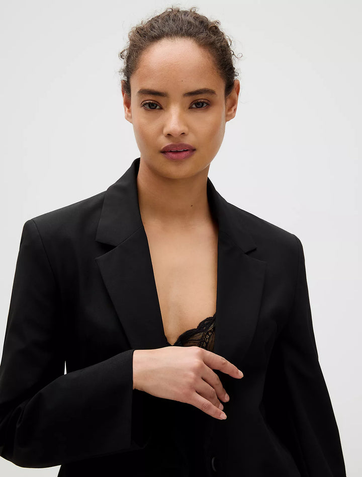 Calvin Klein Refined Stretch Cinched Blazer