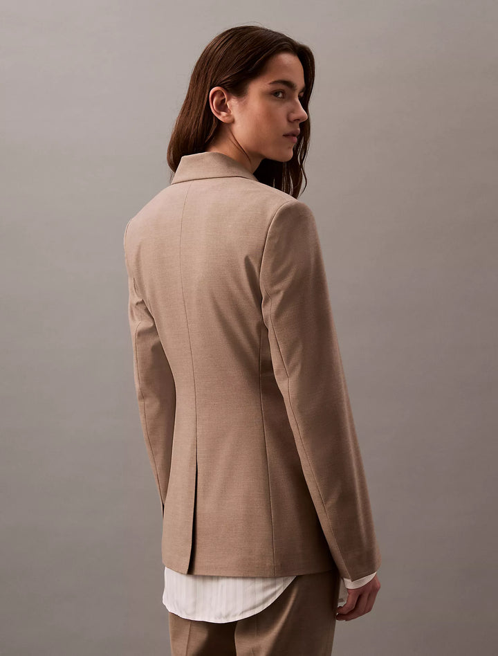 Calvin Klein Refined Stretch Cinched Blazer