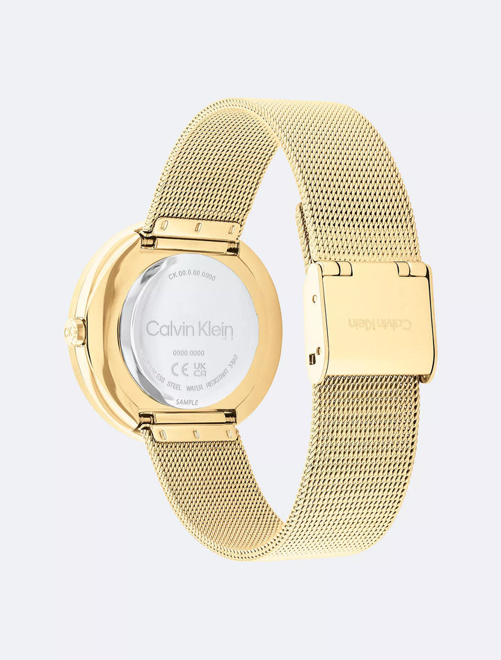 Calvin Klein Crystal Bezel Watch