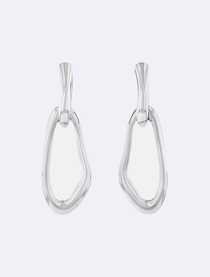 Calvin Klein Organic Chain Link Earrings