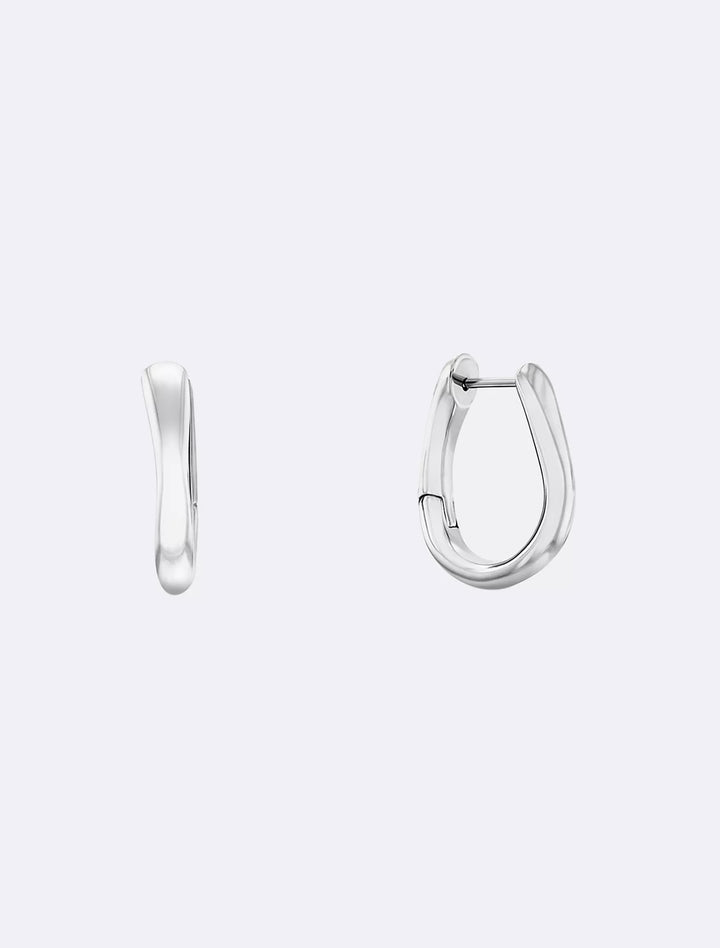 Calvin Klein Organic Chain Link Earrings
