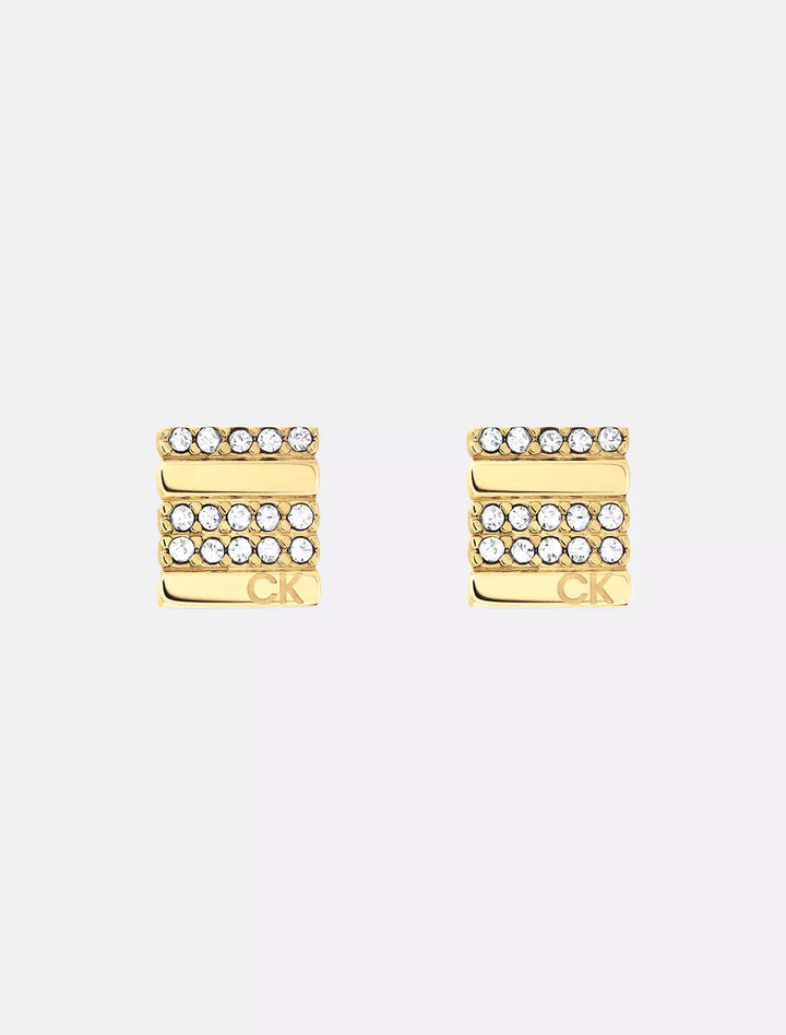 Calvin Klein Crystal Accent Necklace and Earrings Gift Set