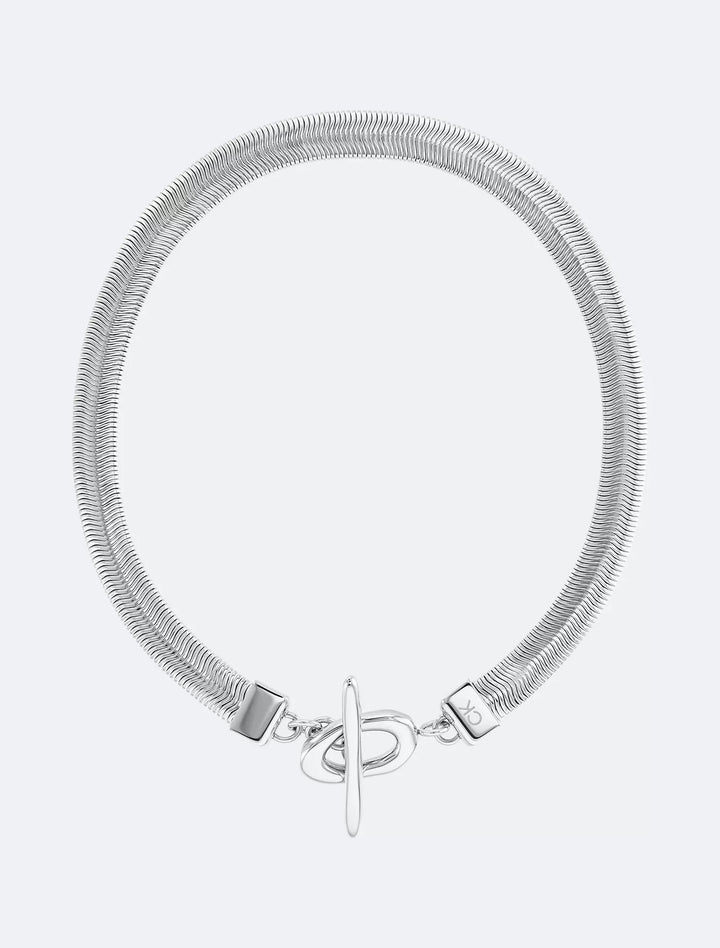 Calvin Klein Bold Snake Chain Necklace