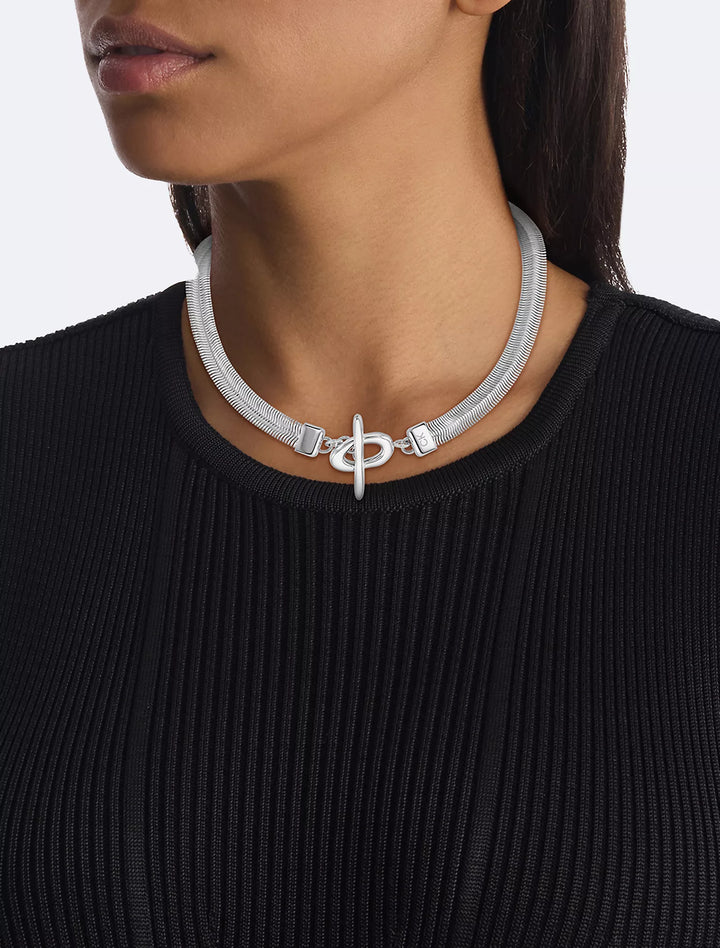 Calvin Klein Bold Snake Chain Necklace