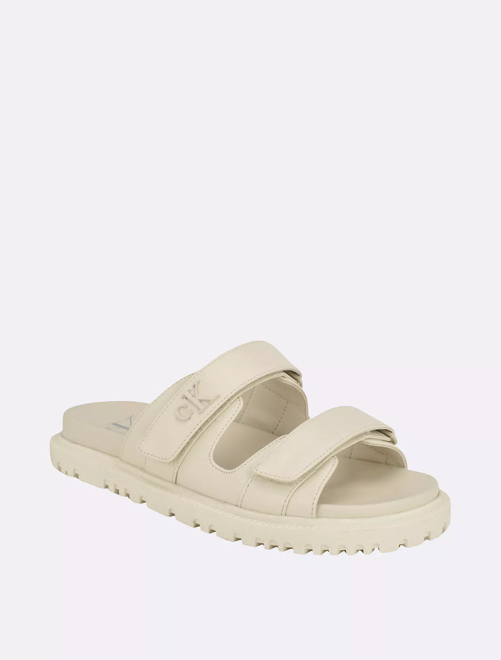 Calvin Klein Women's Donnie Double Strap Sandal