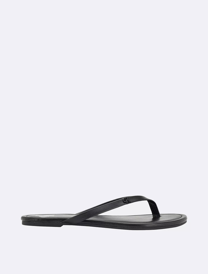 Calvin Klein Women's Solid T-Strap Sandal