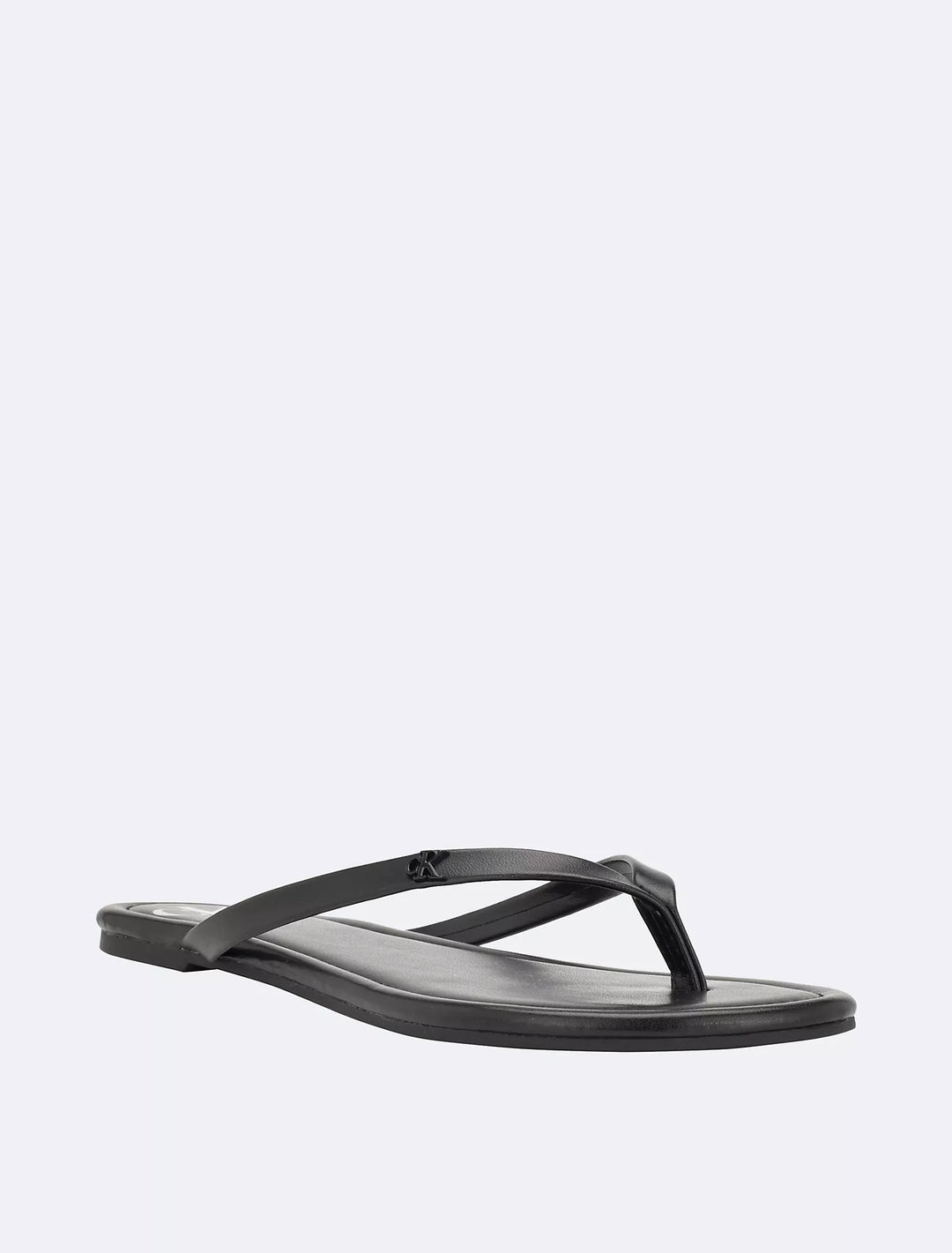 Calvin Klein Women's Solid T-Strap Sandal