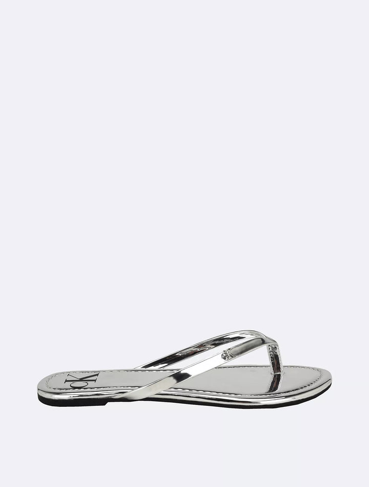 Calvin Klein Women's Solid T-Strap Sandal