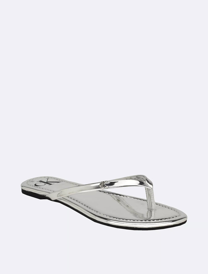 Calvin Klein Women's Solid T-Strap Sandal