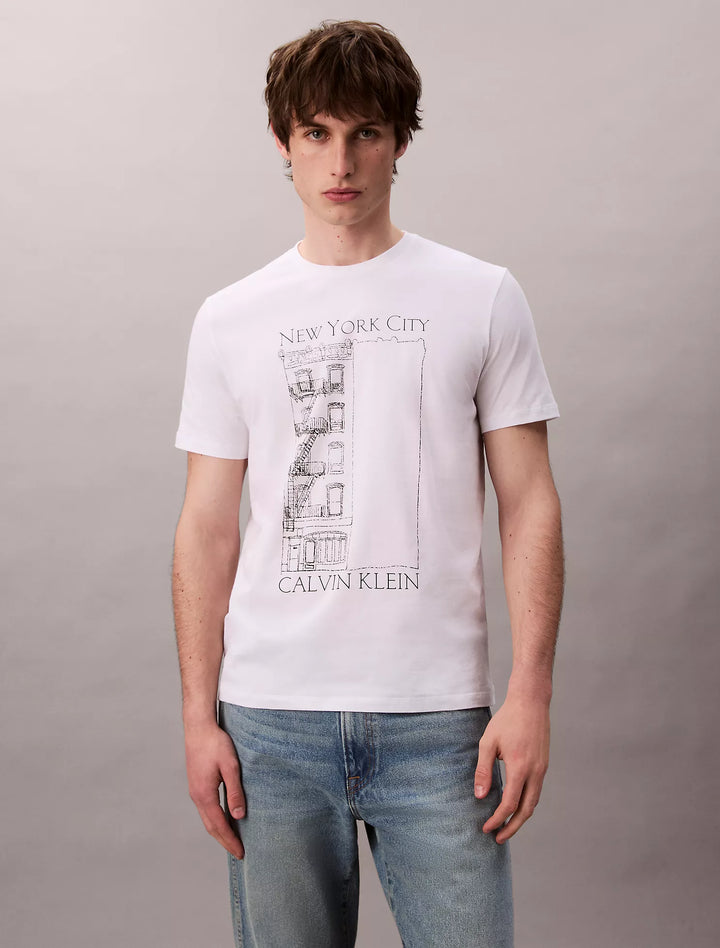 Calvin Klein Apartment Logo Graphic Classic T-Shirt