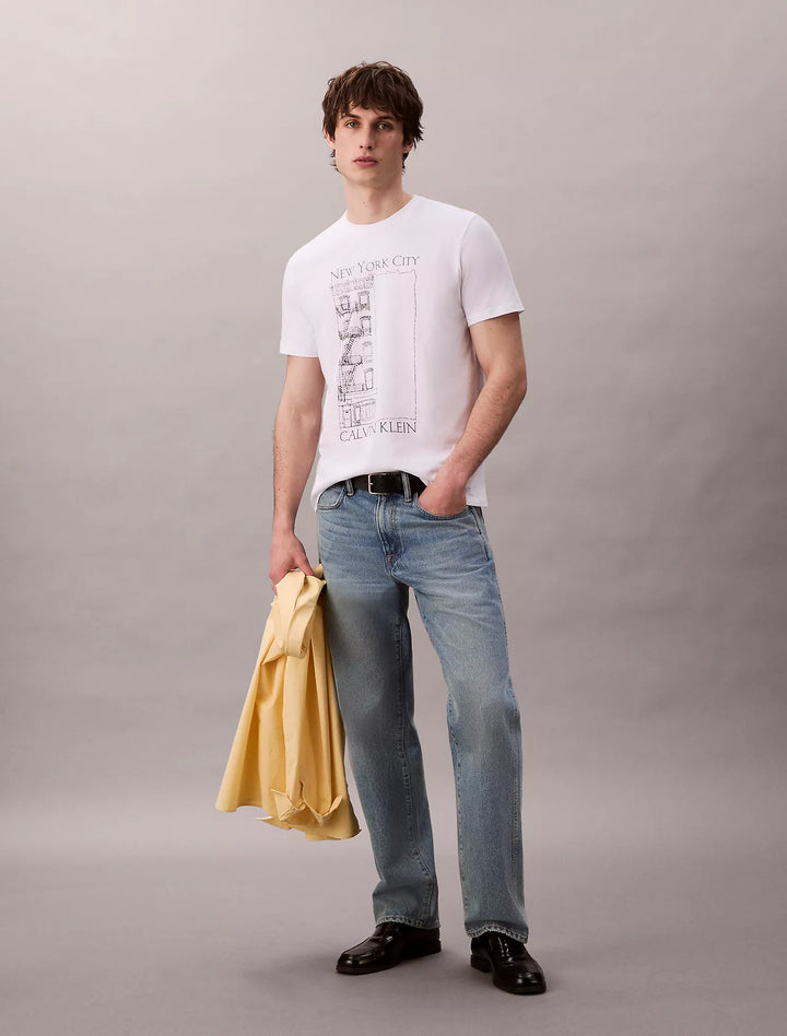 Calvin Klein Apartment Logo Graphic Classic T-Shirt