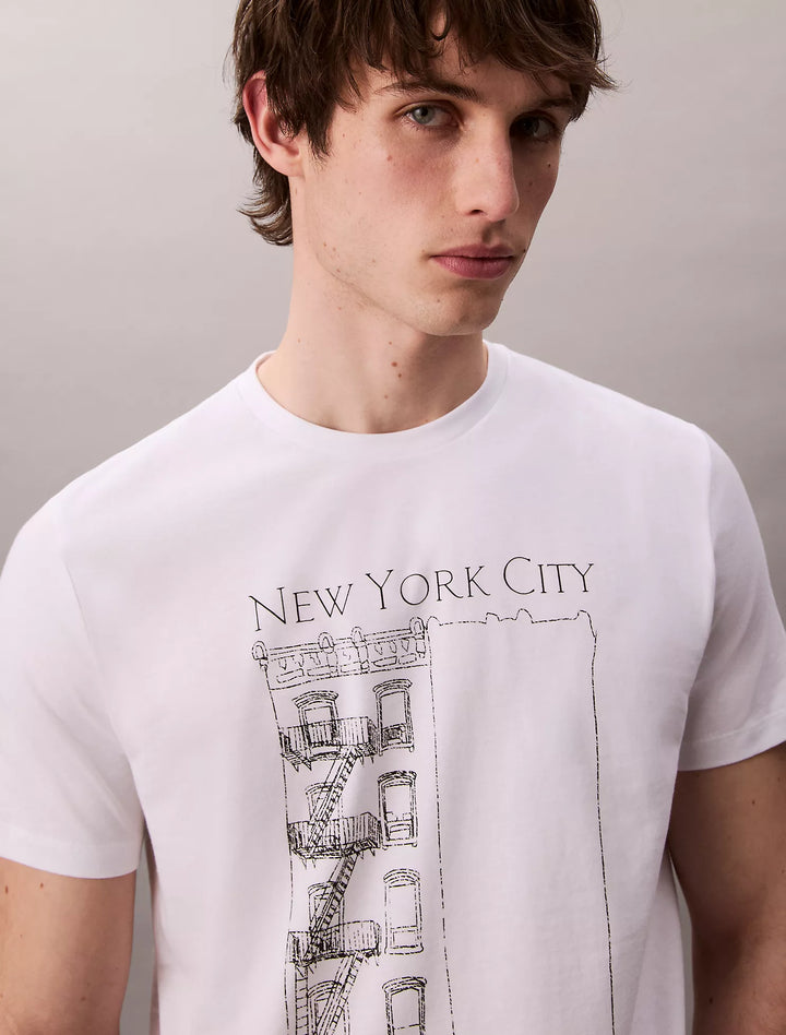 Calvin Klein Apartment Logo Graphic Classic T-Shirt