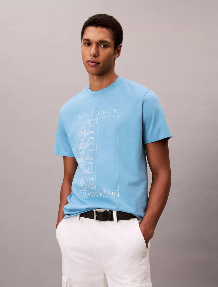 Calvin Klein Apartment Logo Graphic Classic T-Shirt