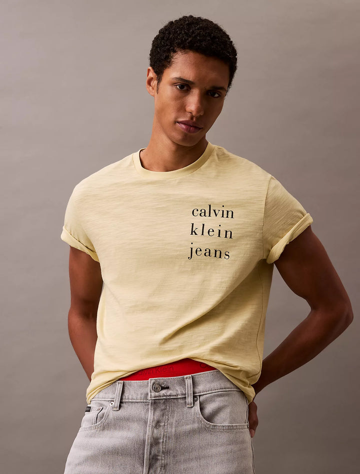 Calvin Klein Spaced Logo Graphic Classic T-Shirt