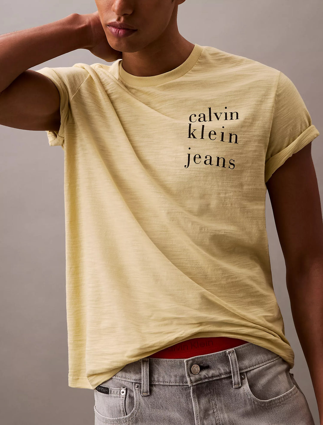 Calvin Klein Spaced Logo Graphic Classic T-Shirt
