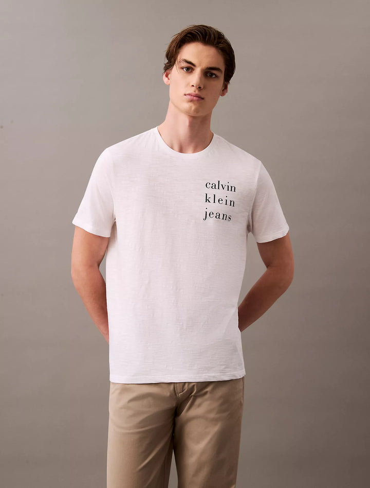 Calvin Klein Spaced Logo Graphic Classic T-Shirt