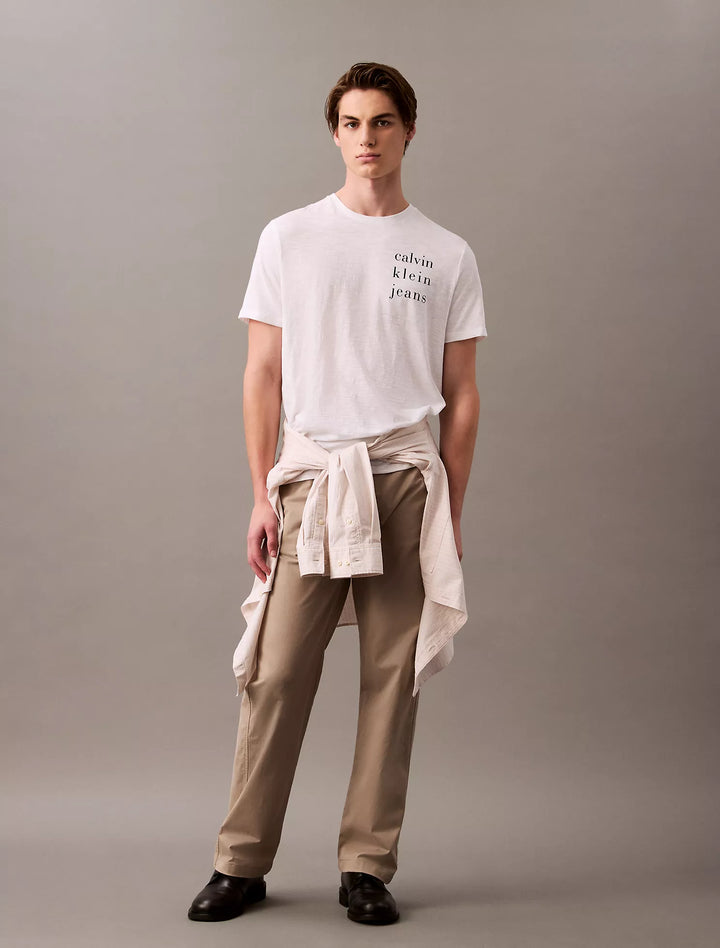 Calvin Klein Spaced Logo Graphic Classic T-Shirt