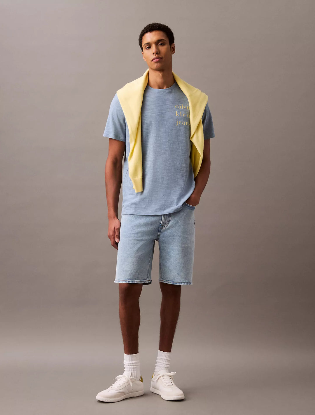 Calvin Klein Spaced Logo Graphic Classic T-Shirt