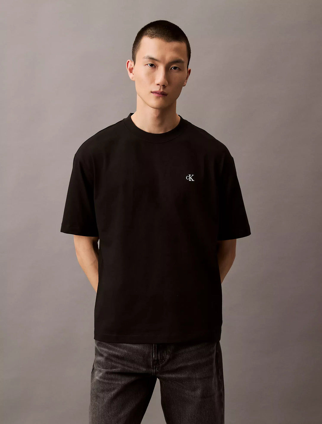 Calvin Klein Archive Logo Relaxed Crewneck T-Shirt