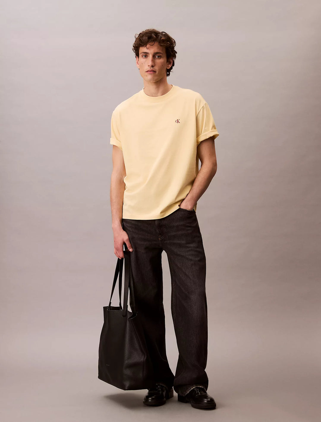 Calvin Klein Archive Logo Relaxed Crewneck T-Shirt