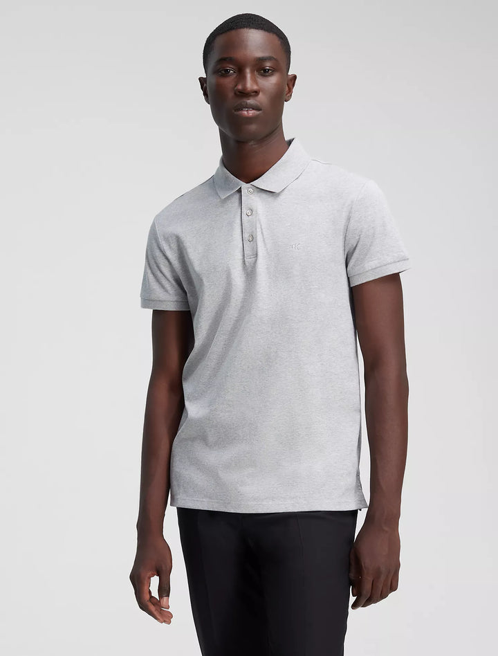Calvin Klein Slim Smooth Cotton Polo Shirt