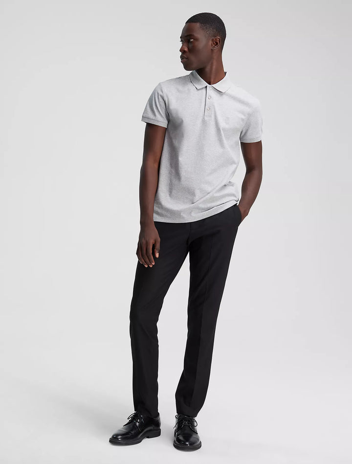 Calvin Klein Slim Smooth Cotton Polo Shirt