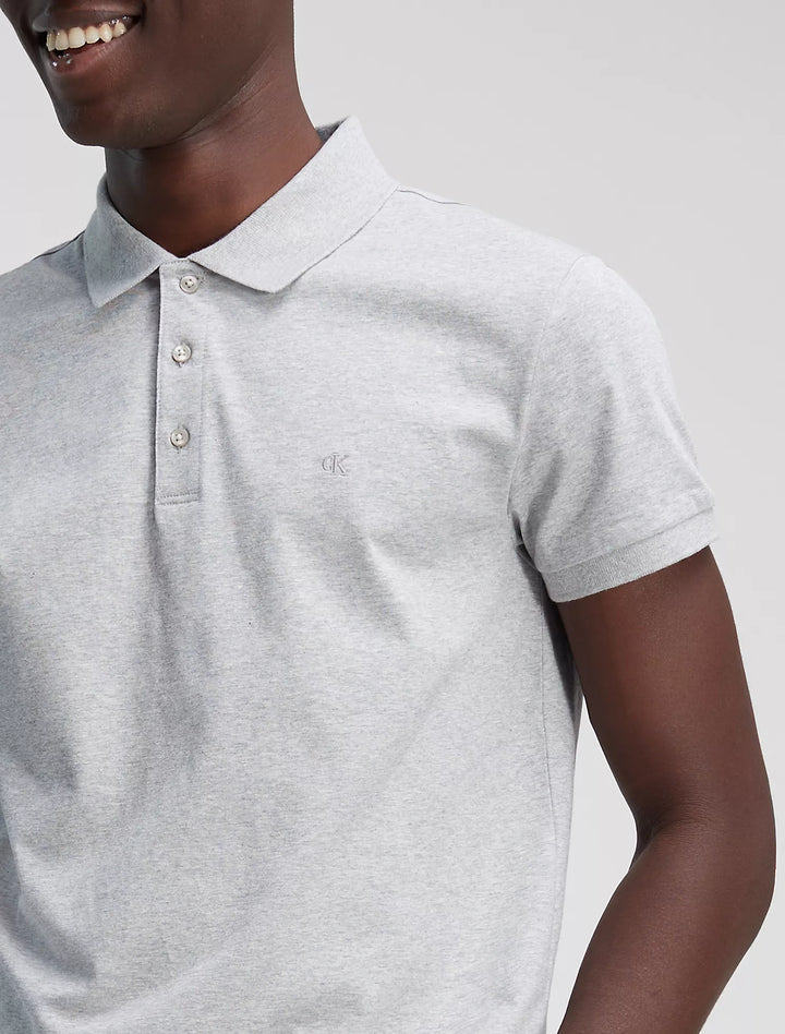 Calvin Klein Slim Smooth Cotton Polo Shirt