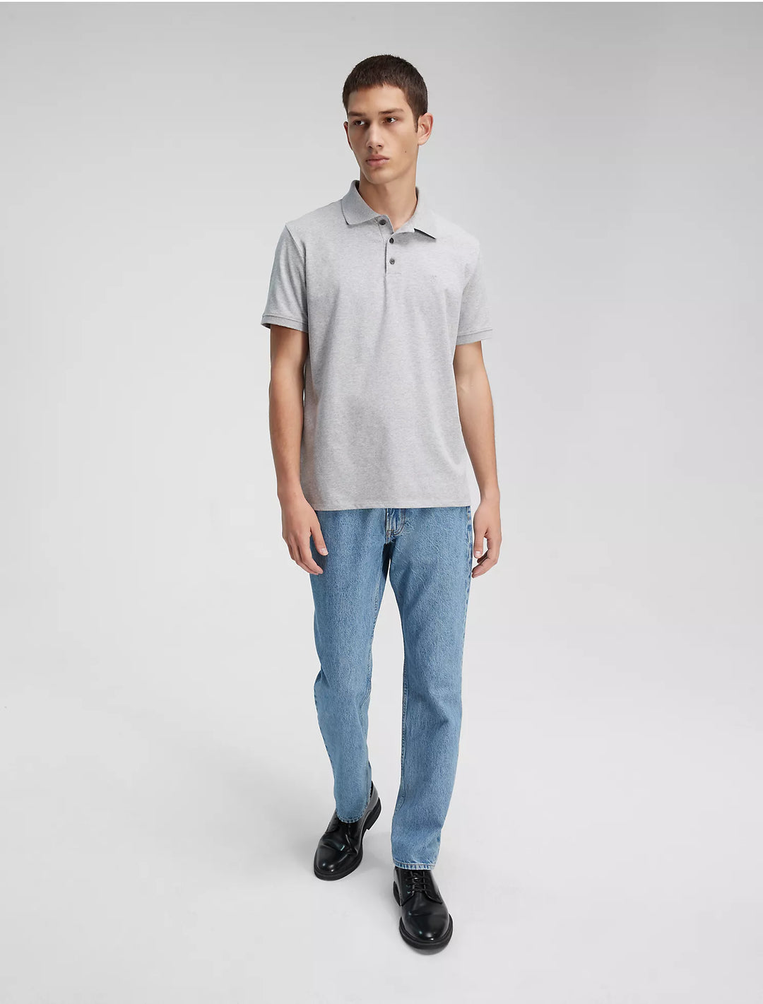 Calvin Klein Smooth Cotton Polo Shirt