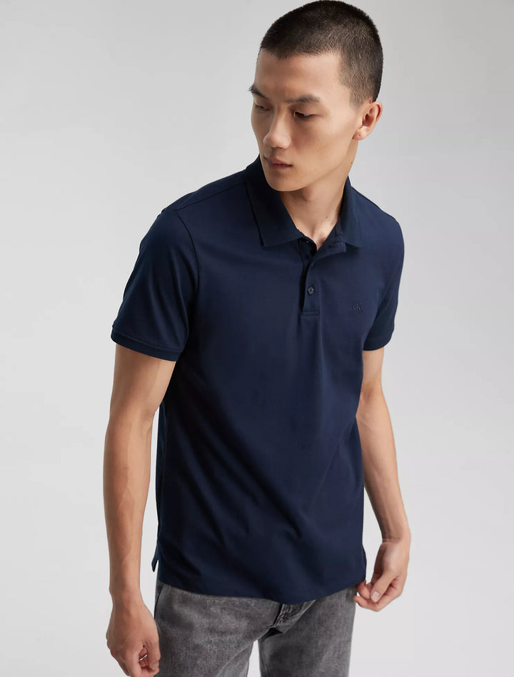 Calvin Klein Smooth Cotton Polo Shirt