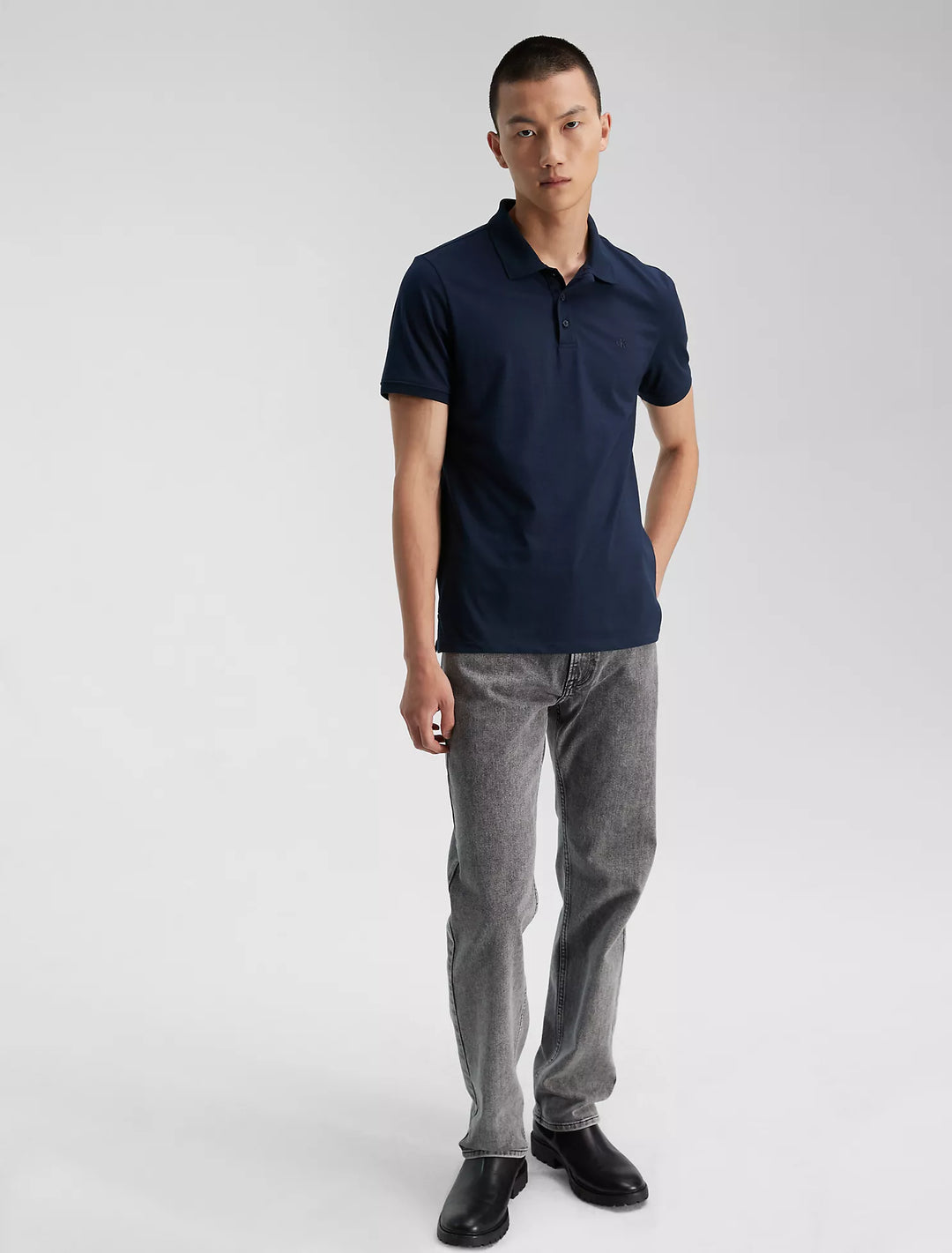 Calvin Klein Smooth Cotton Polo Shirt