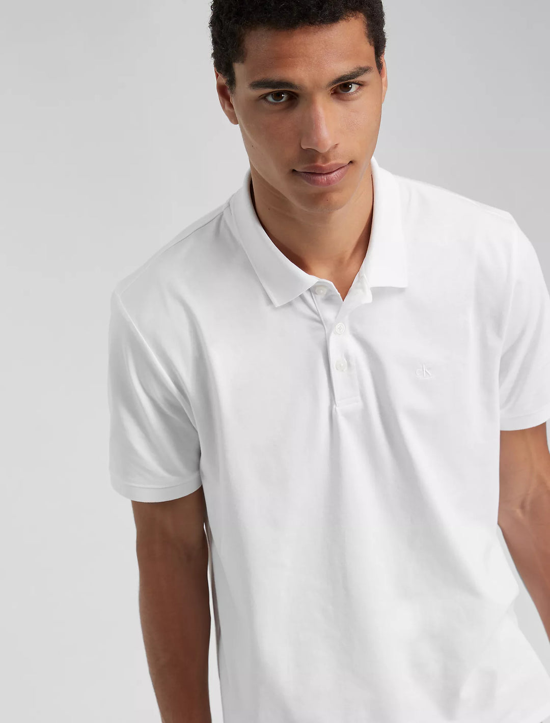 Calvin Klein Smooth Cotton Polo Shirt