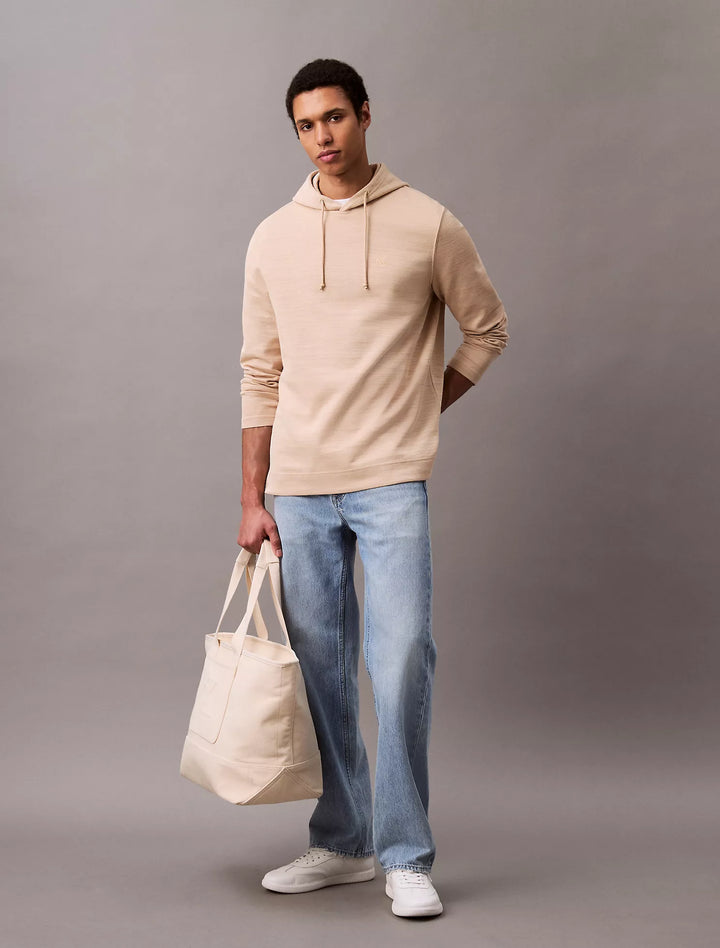 Calvin Klein Cotton Blend Ribbed Classic Hoodie